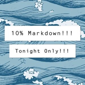 10% Markdown!